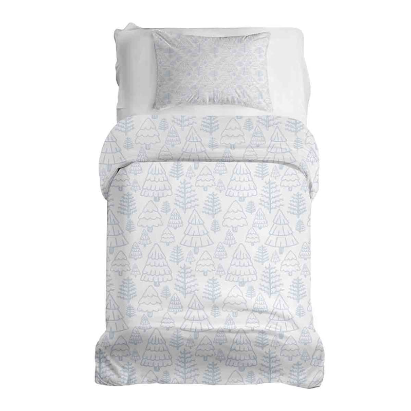 Juego de ropa de cama con manta terapéutica bosque tierno