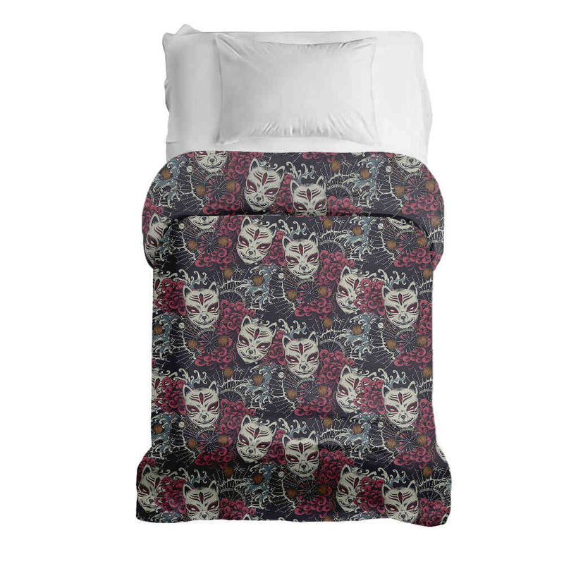 Manta terapéutica original - Funda de algodón Gato espeluznante