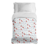 Manta terapéutica original - Funda de algodón Peces rojos