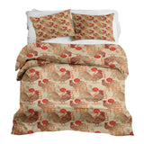 Set de ropa de cama con manta terapéutica gallo chino