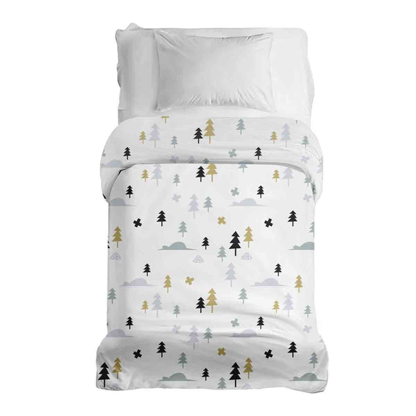 Manta terapéutica original - Funda de algodón bosque gris