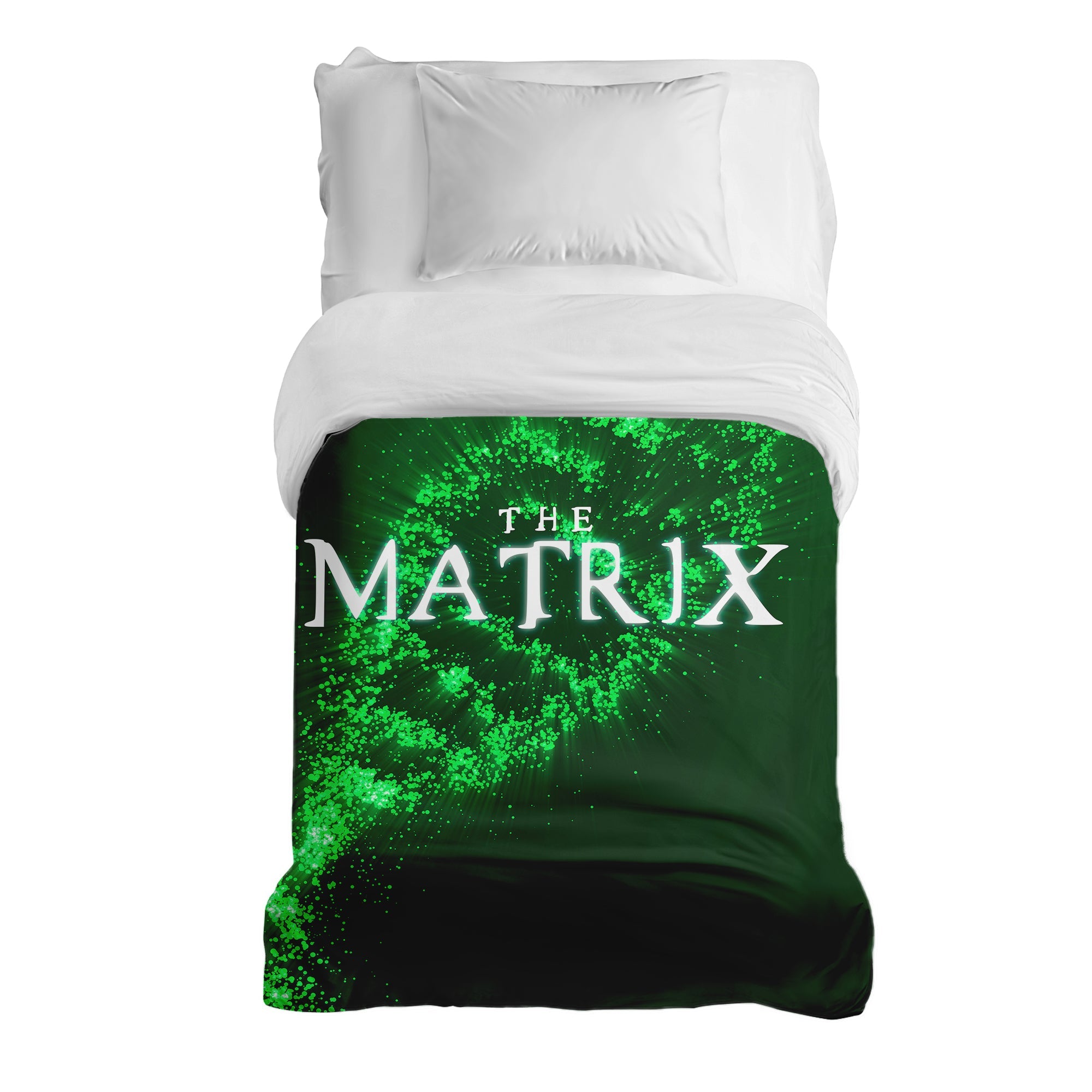 Manta terapéutica original - Funda de algodón verde Matrix DNA