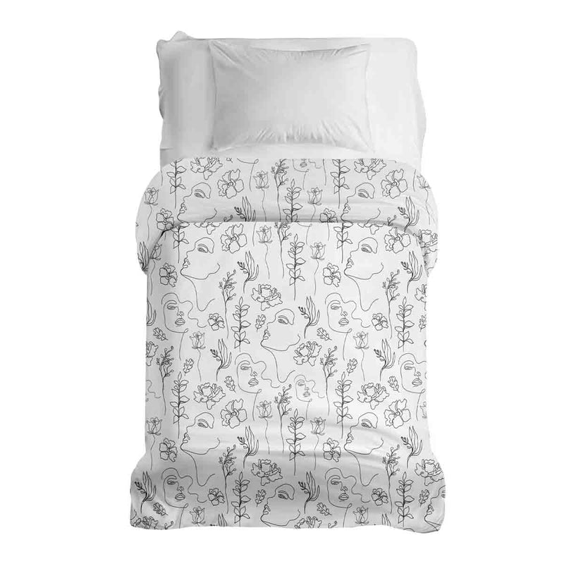 Manta terapéutica original - Funda de algodón Boho flores