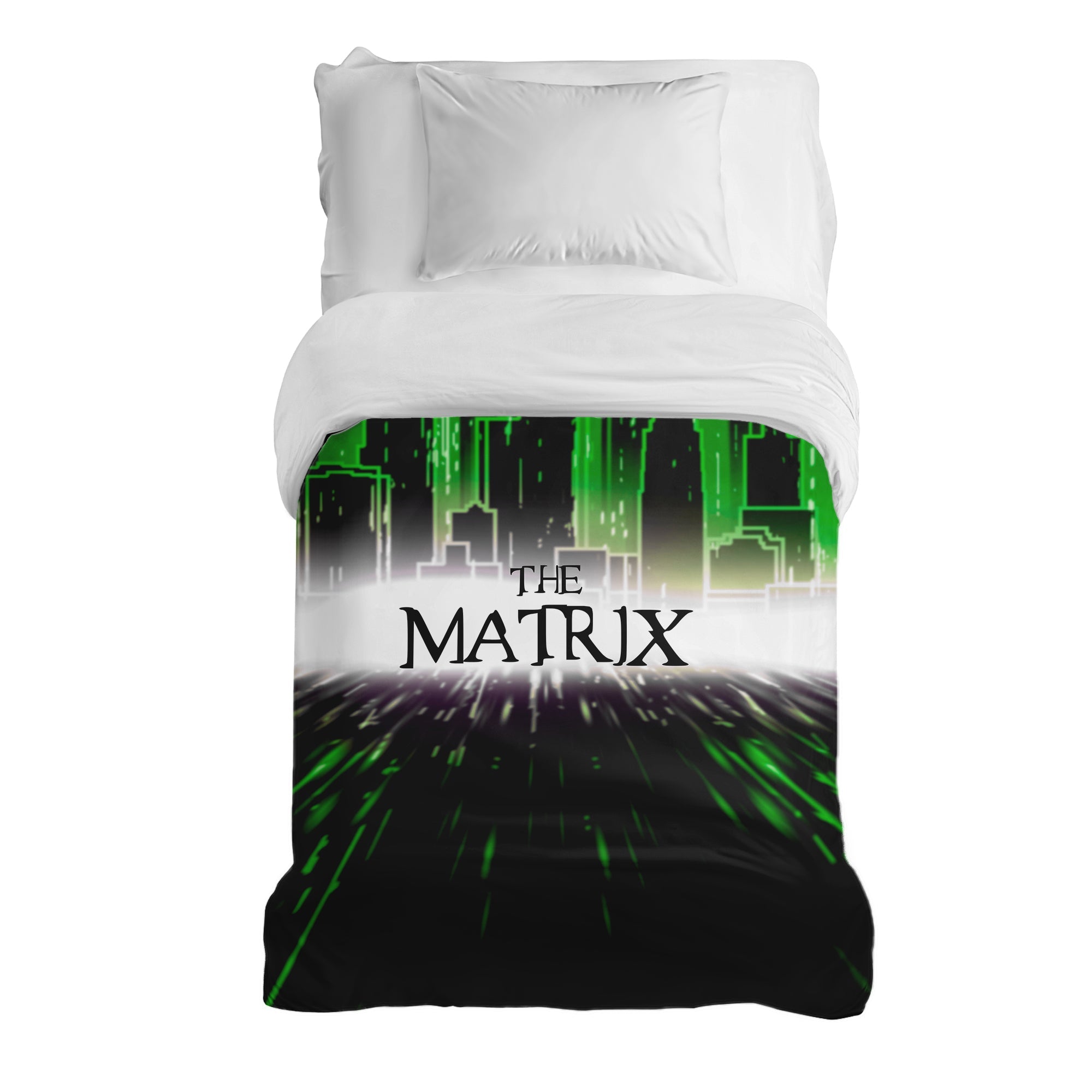 Manta terapéutica original - Funda de algodón Ciudad The Matrix