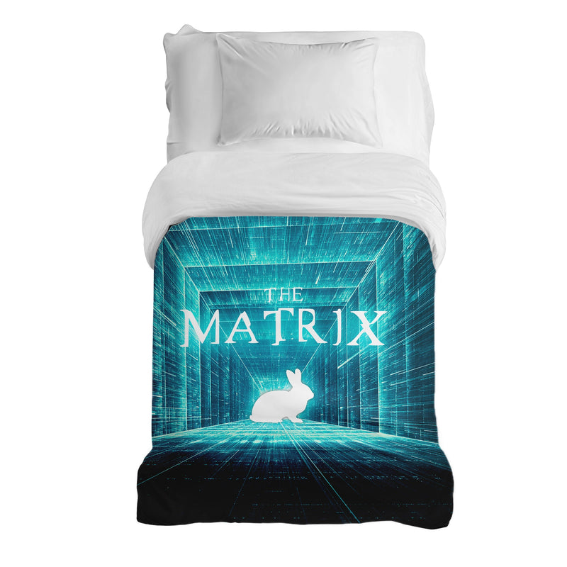 Manta terapéutica original - Funda de algodón azul Matrix