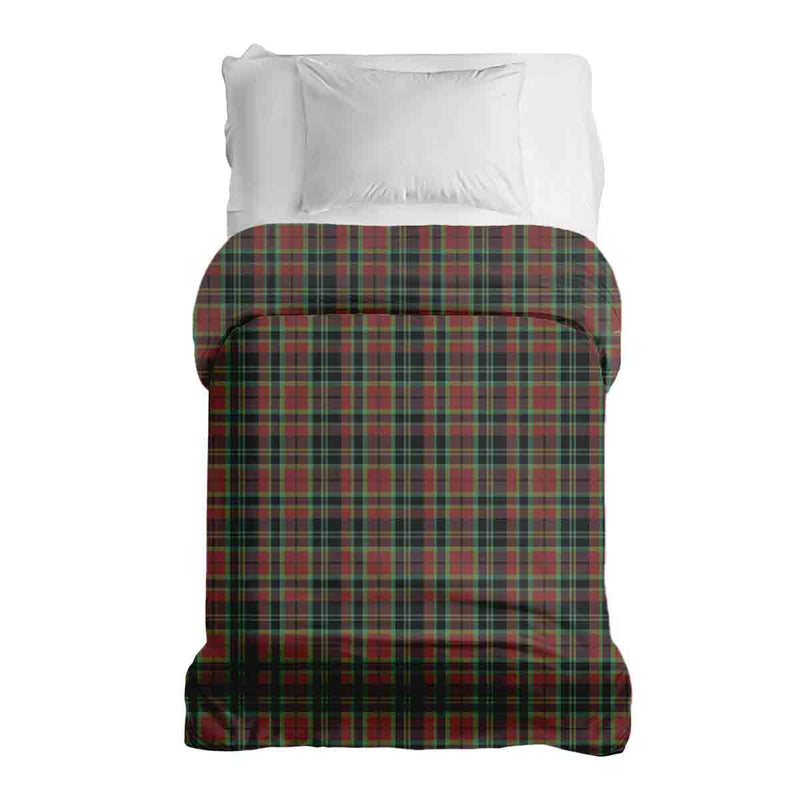Manta terapéutica original - Funda de algodón con cuadros navideños
