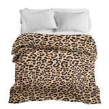 Manta terapéutica original - Funda de algodón con estampado de leopardo