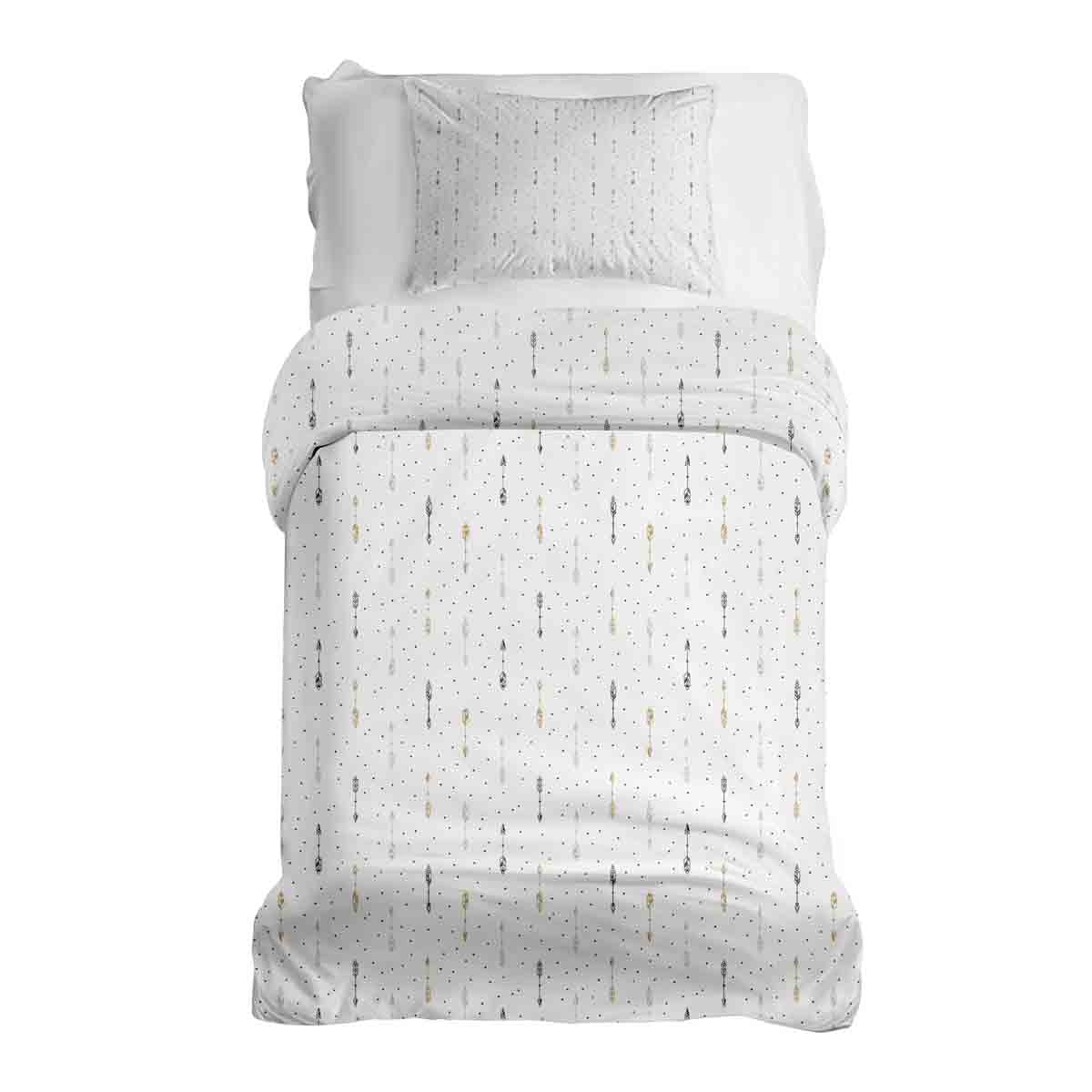 Set de ropa de cama y mantas terapéuticas con puntos y flechas