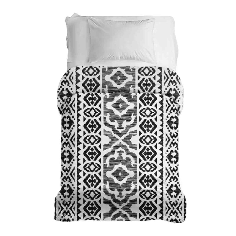 Manta terapéutica original - Funda de algodón con formas negras