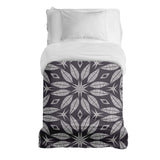 Manta terapéutica original - Funda de algodón con gran flor