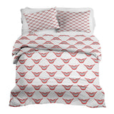Juego de ropa de cama con manta terapéutica blanco Joker