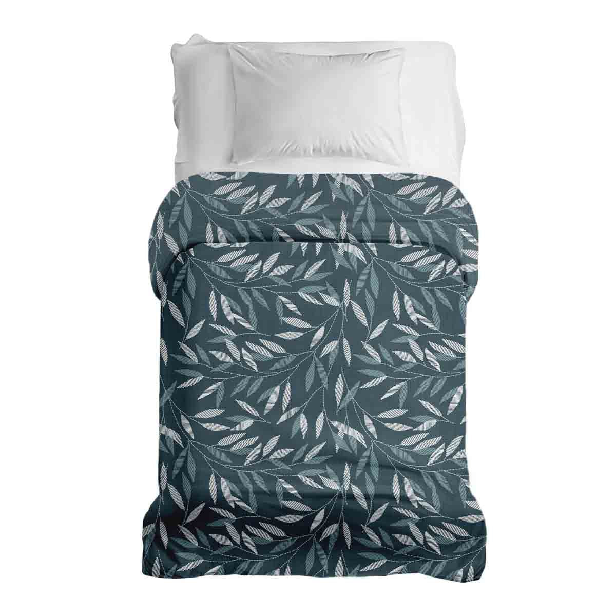 Manta terapéutica original - Funda de algodón con ramas azules