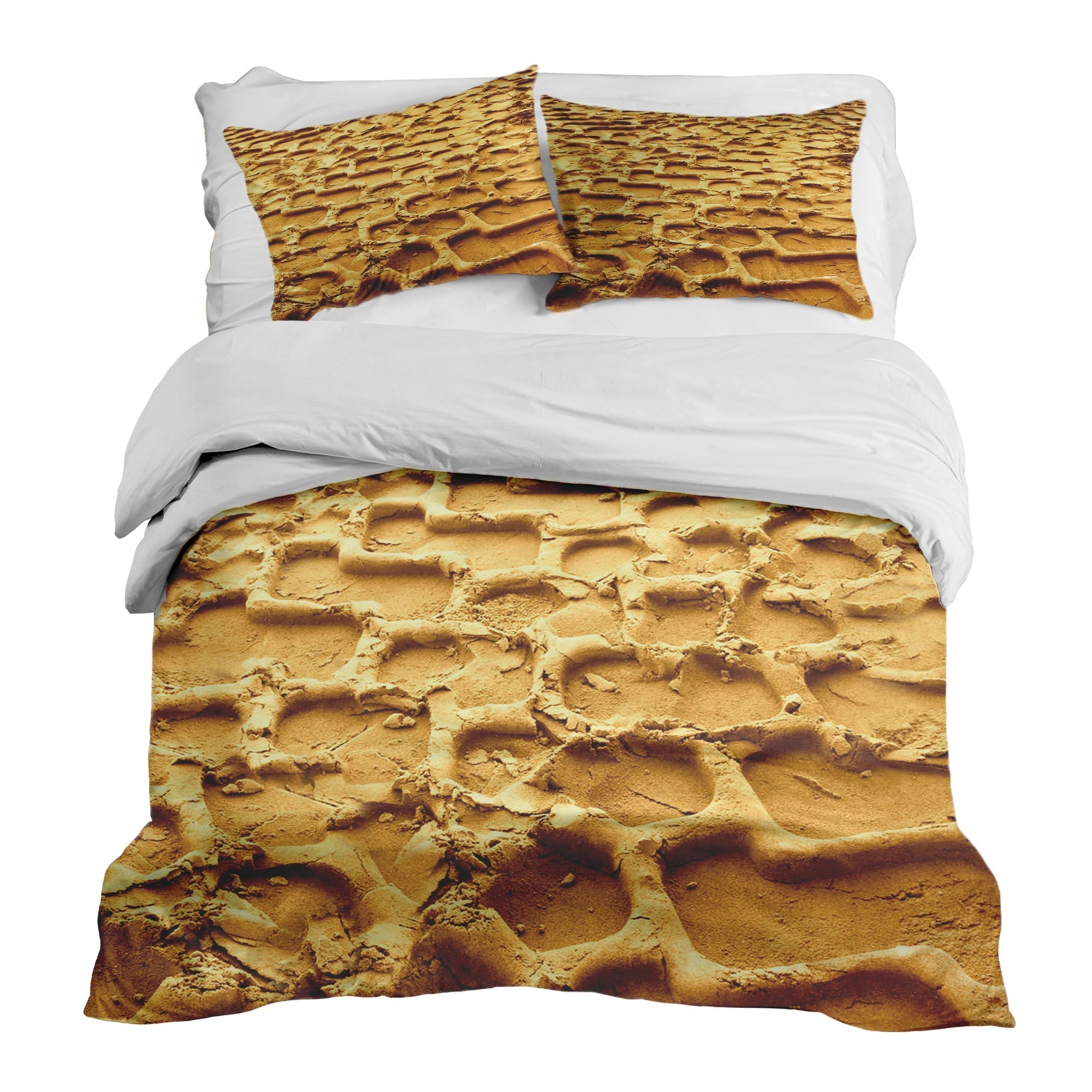 Juego de ropa de cama con manta terapéutica y huella de neumático