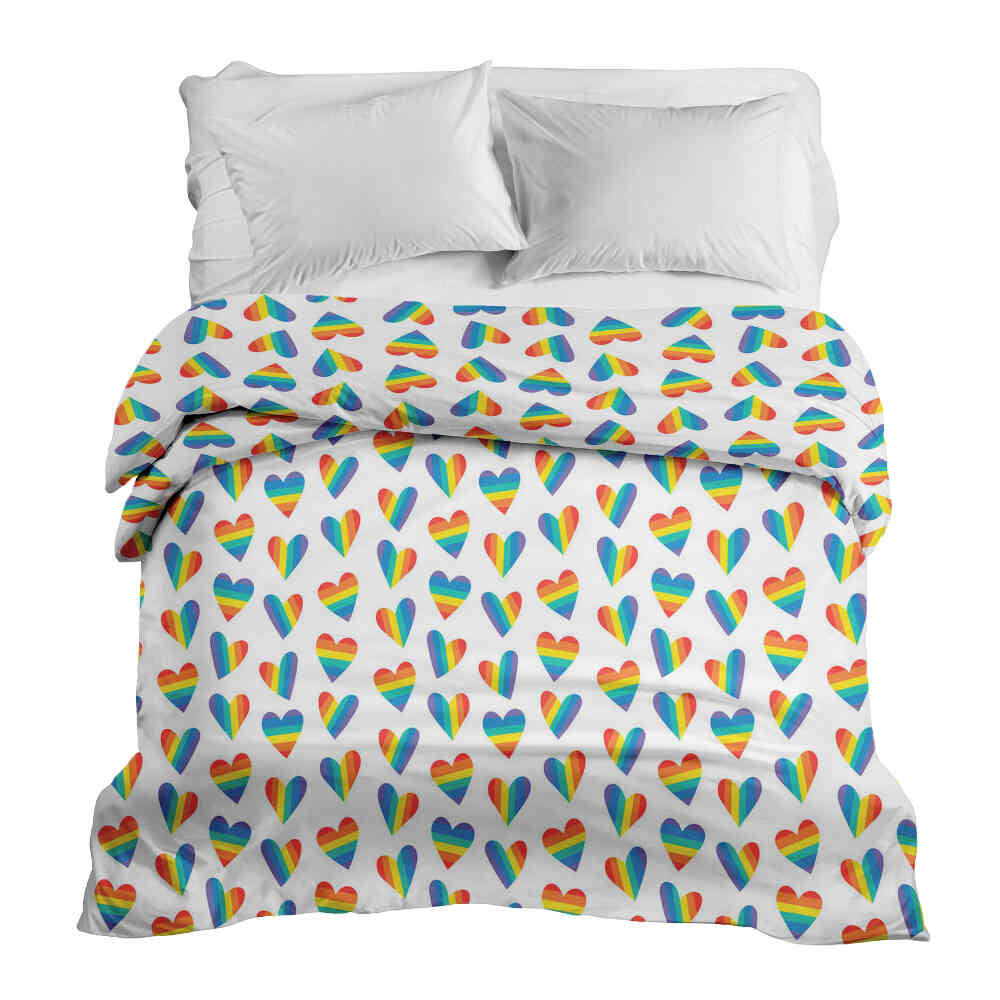 Manta terapéutica original - Funda de algodón LOVE IS LOVE