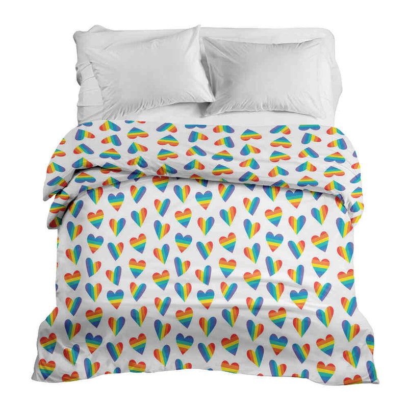 Manta terapéutica original - Funda de algodón LOVE IS LOVE