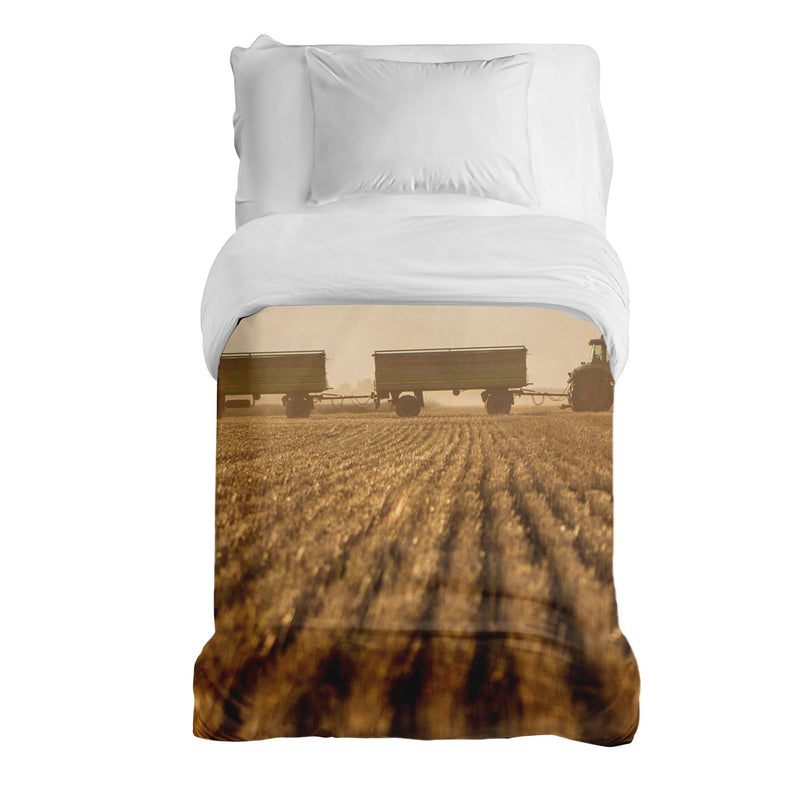 Manta terapéutica original - Funda de algodón marrón Acker