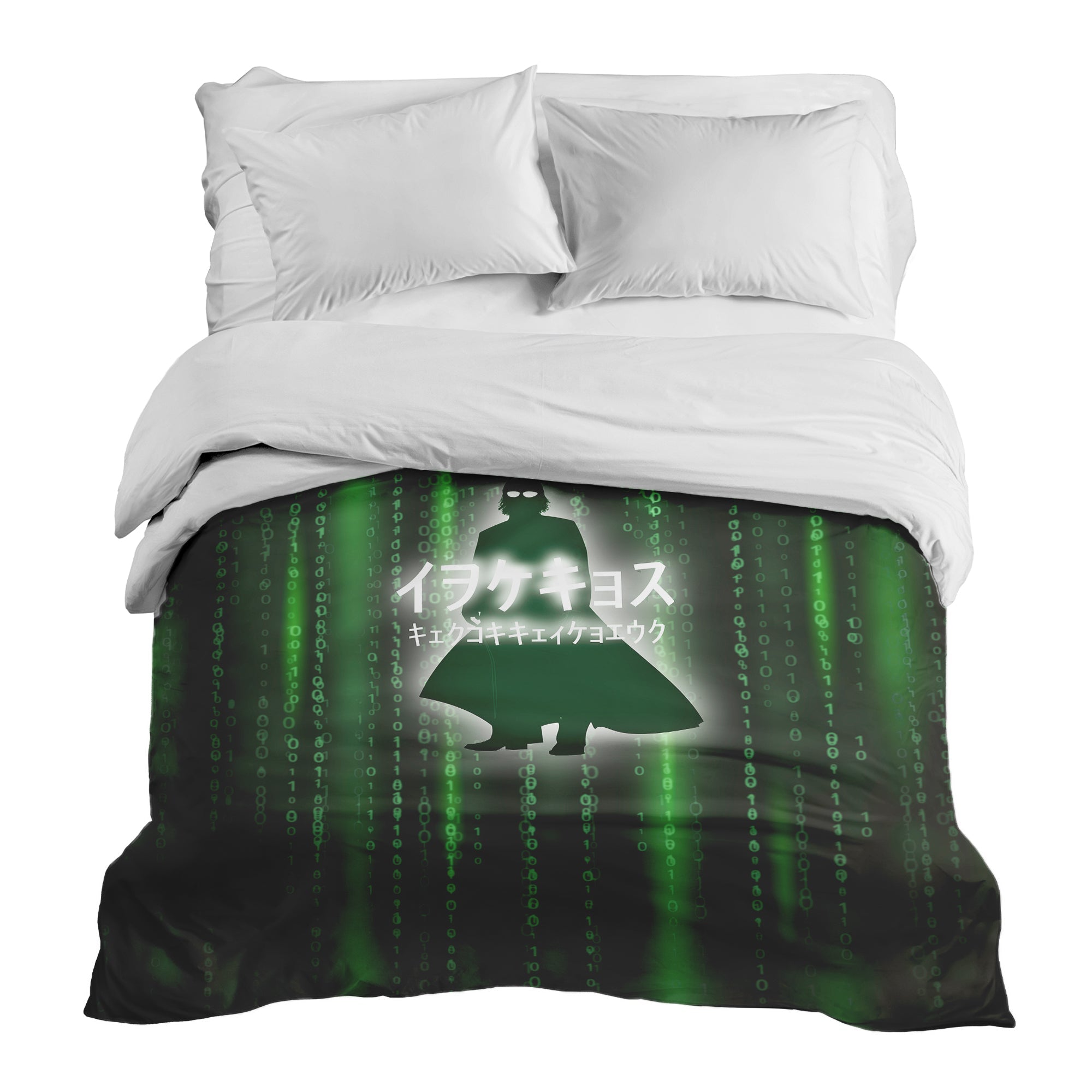 Manta terapéutica original - Funda de algodón verde Matrix II