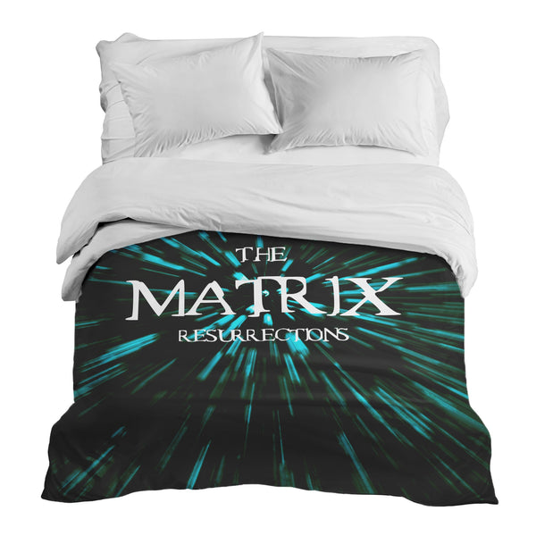 Manta terapéutica original - Funda de algodón con inscripción The Matrix