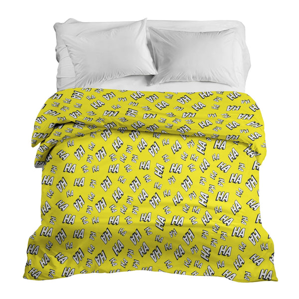 Manta terapéutica original - Funda de algodón amarilla Ha Ha