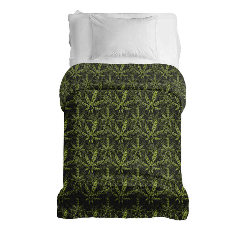 Manta terapéutica original - Funda de algodón hoja de cáñamo