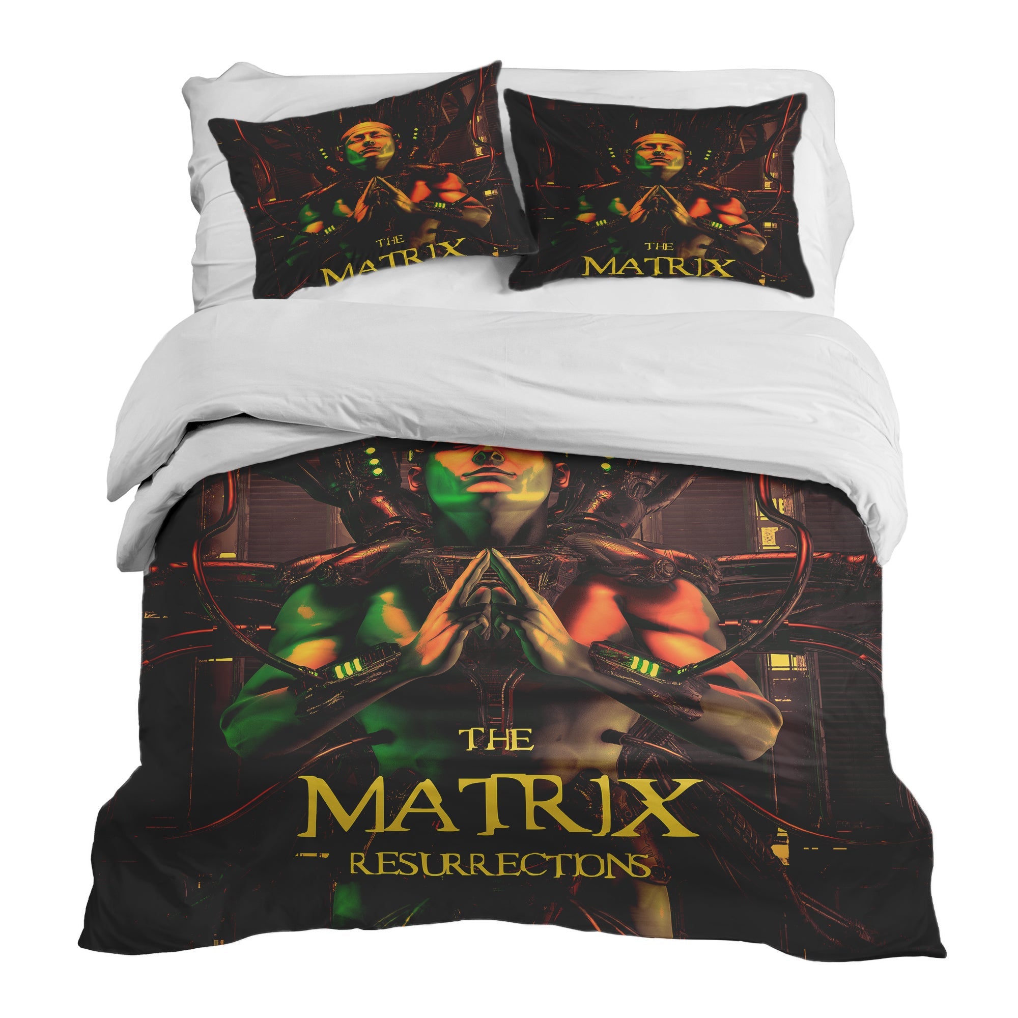 Juego de ropa de cama con manta terapéutica marrón Matrix