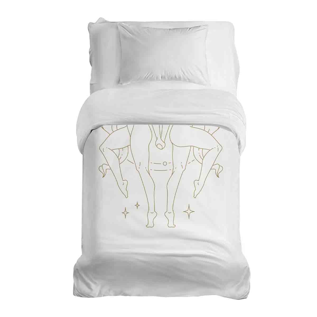 Manta terapéutica original - Funda de algodón constelación Géminis