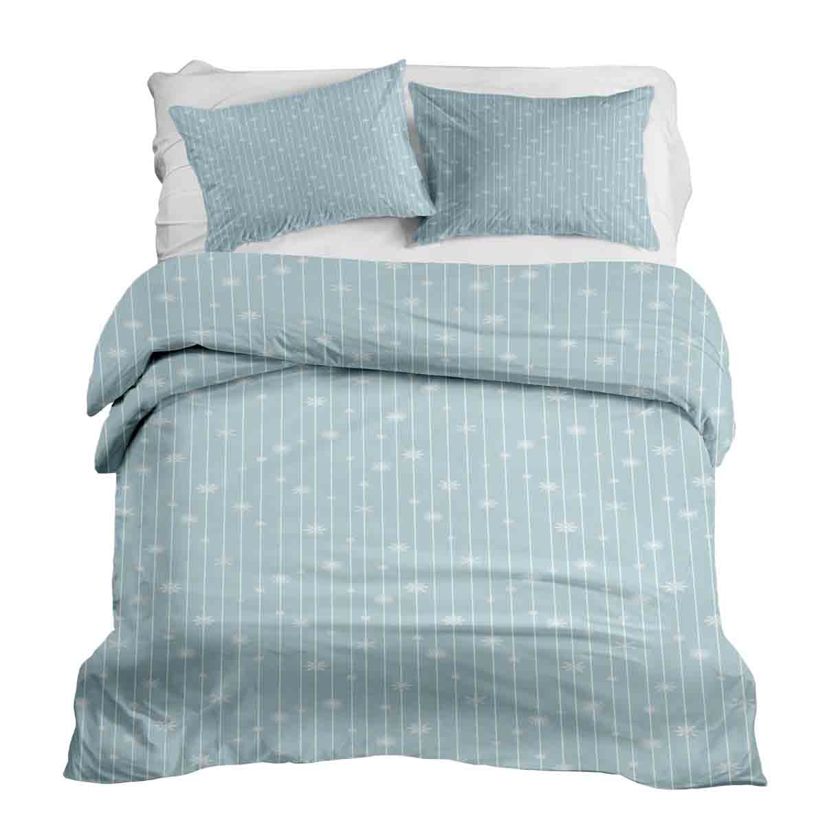 Set de ropa de cama y manta terapéutica Elsa Estrellas