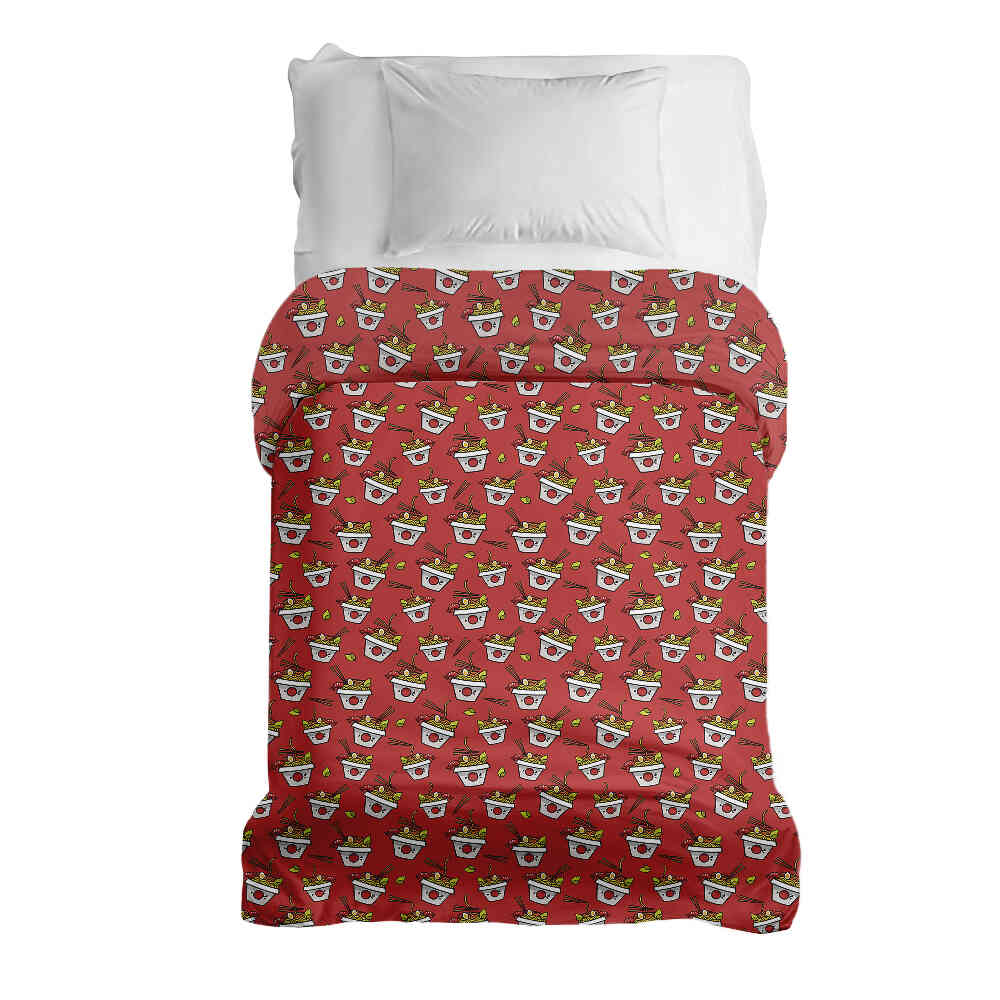 Manta terapéutica original - Funda de algodón roja para llevar