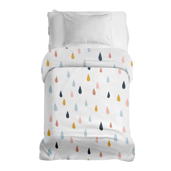 Manta terapéutica original - Funda de algodón con gotas de colores