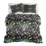 Juego de ropa de cama con manta terapéutica Joker colorido