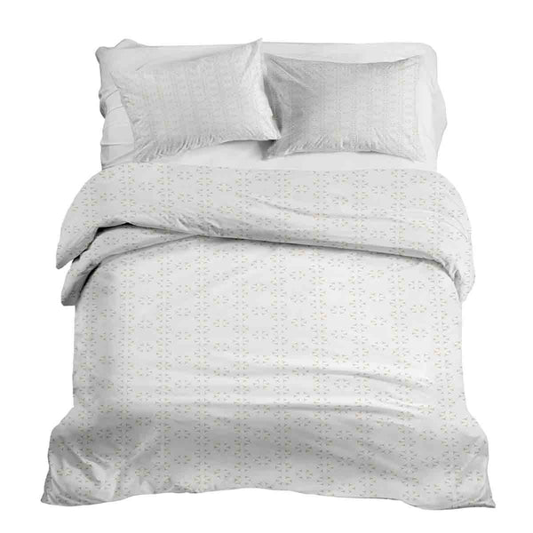 Set de ropa de cama con manta terapéutica y dientes de león abstractos