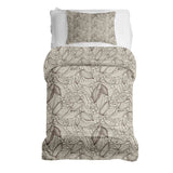 Juego de ropa de cama con manta terapéutica planta de cacao