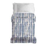 Manta terapéutica original - Funda de algodón con patrón azul
