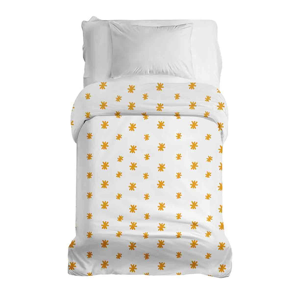 Manta terapéutica original - funda de algodón flores amarillas