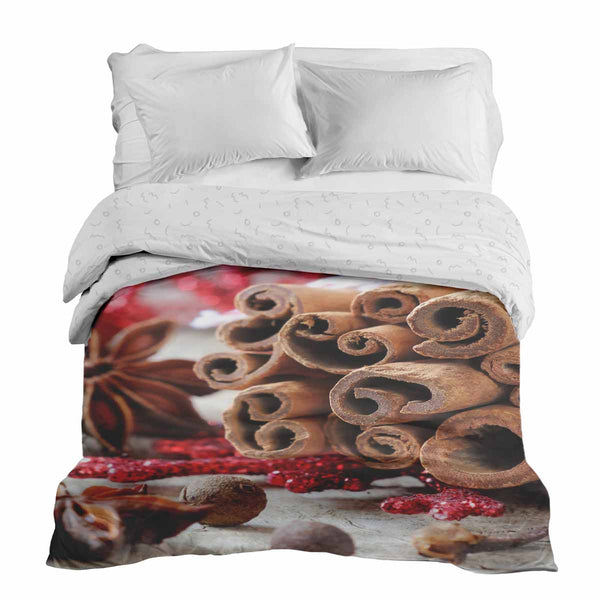 Manta terapéutica original - Funda de algodón con ramas de canela