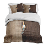 Set de ropa de cama con manta terapéutica marrón Ackerland