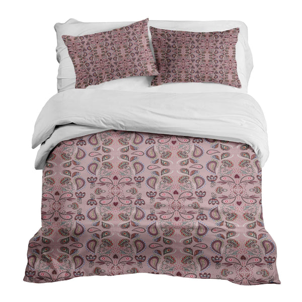 Set de ropa de cama con manta terapéutica Mandala rosa