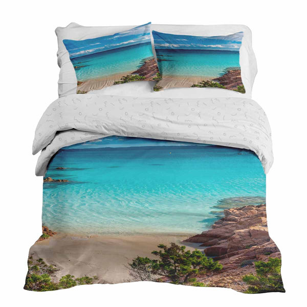 Set de ropa de cama con manta terapéutica Fernweh