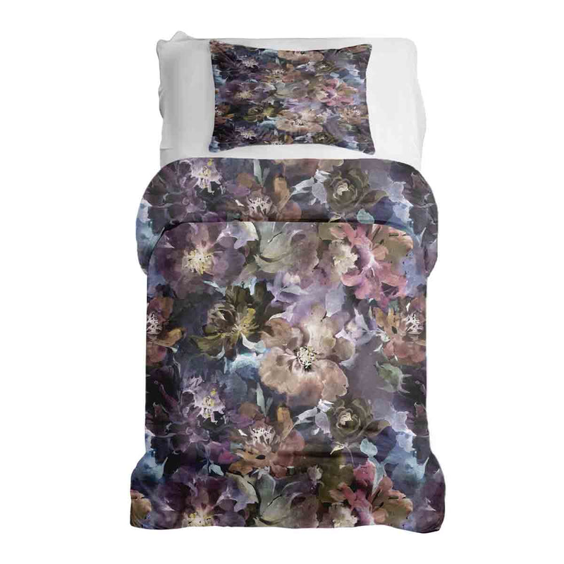 Juego de ropa de cama con manta terapéutica Mar de flores