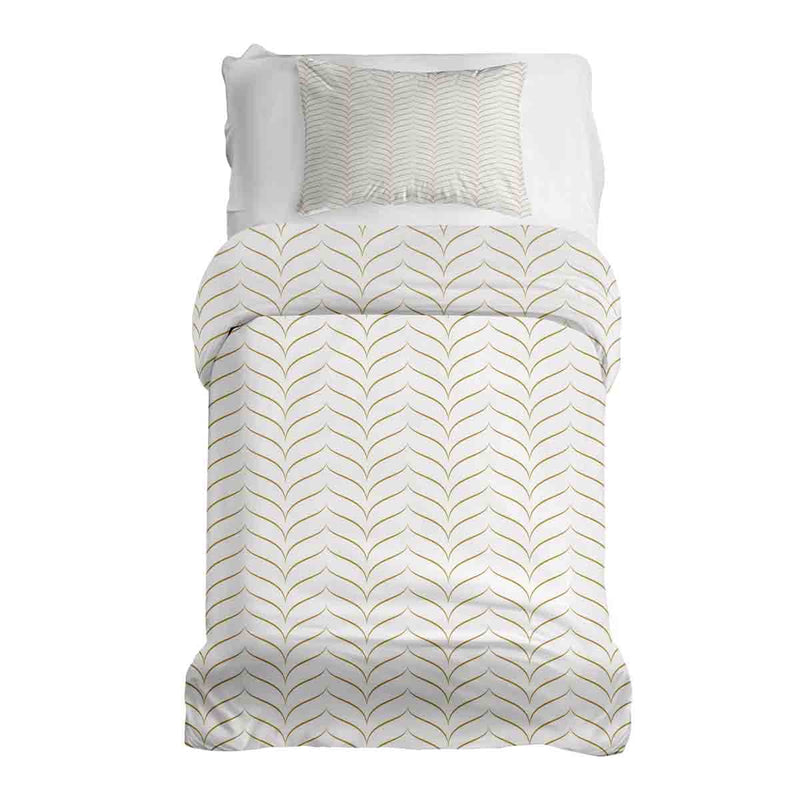 Set de ropa de cama Therapiedecken con forma de V dorada