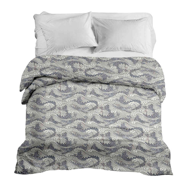 Manta terapéutica original - Funda de algodón mar tormentoso