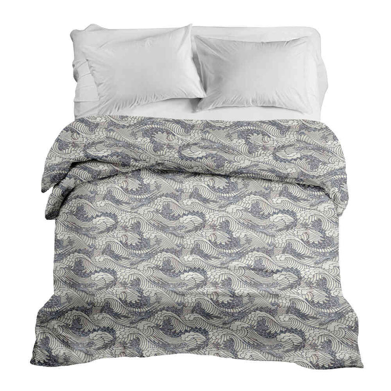 Manta terapéutica original - Funda de algodón mar tormentoso