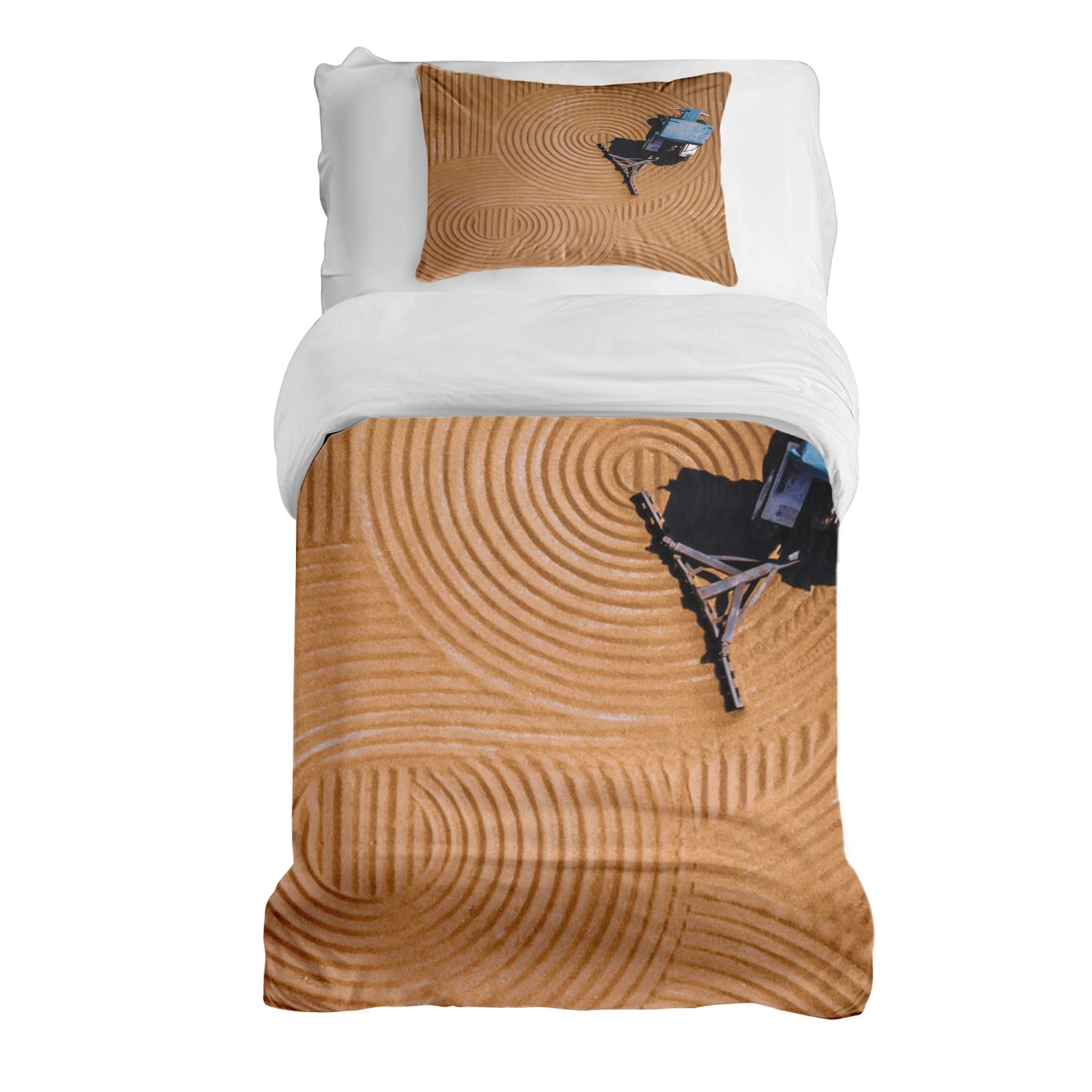 Mantas terapéuticas ropa de cama círculos en el campo