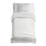 Set de ropa de cama con pequeñas rombos de mantas terapéuticas