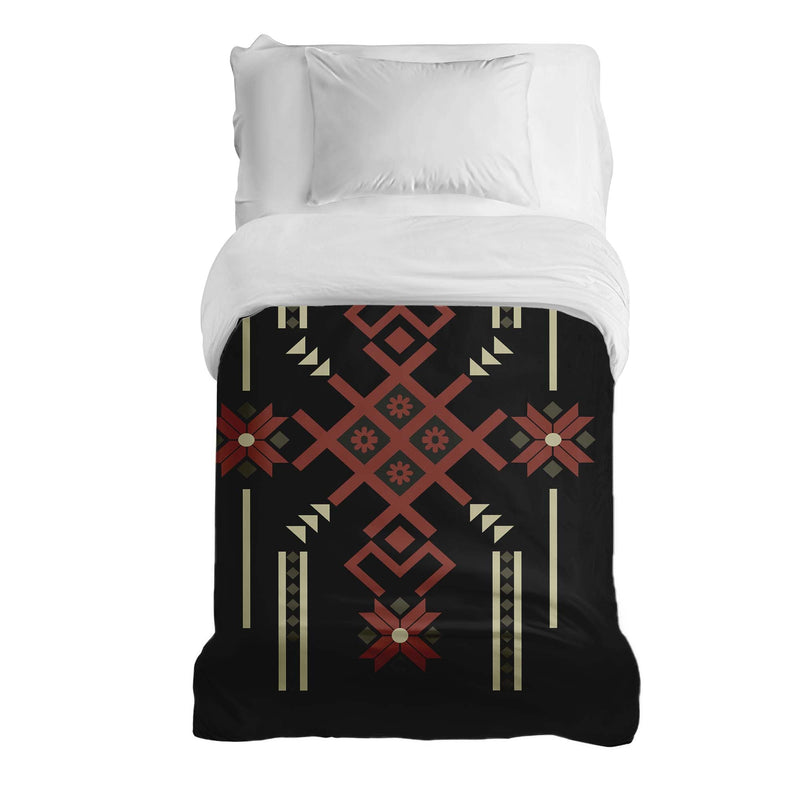 Manta terapéutica original - Funda de algodón con gran copo de nieve