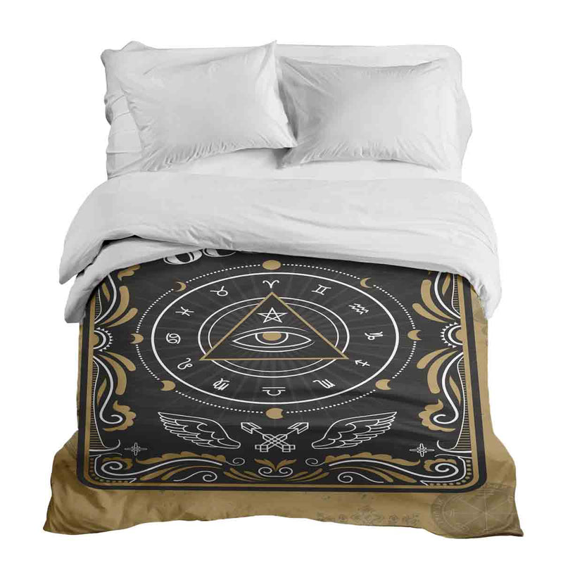 Manta terapéutica original - Funda de algodón ojo