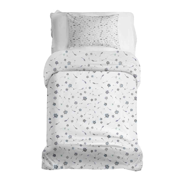 Set de ropa de cama con manta terapéutica hojas voladoras