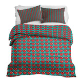 Set de ropa de cama con manta terapéutica Computer Love