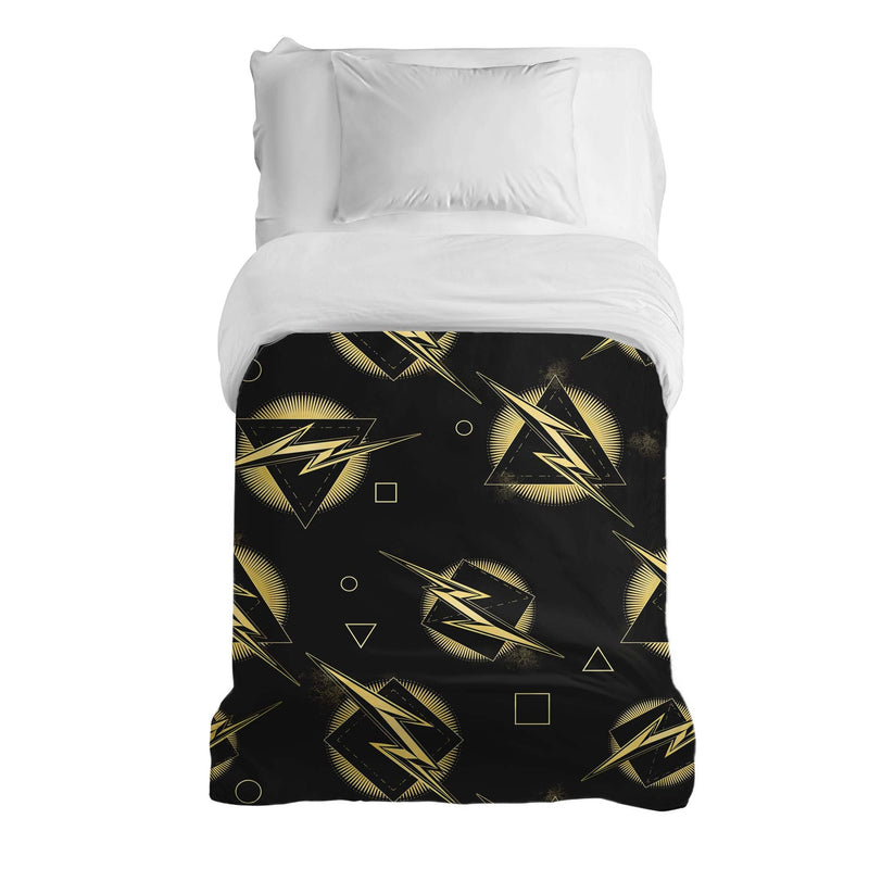 Manta terapéutica original - Funda de algodón rayo amarillo