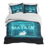 Set de ropa de cama con manta terapéutica azul Matrix